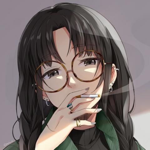 19张高冷帅气女生动漫头像 带不良社会女风格的头像合集