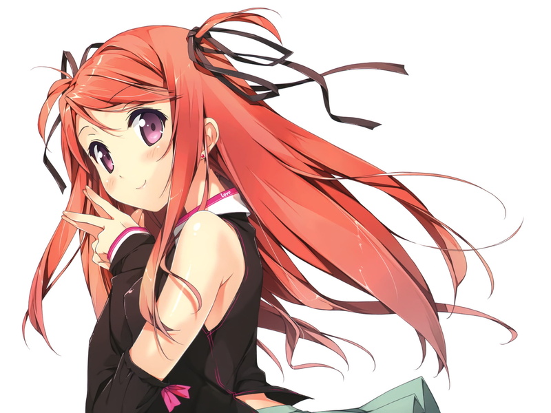 二次元长发少女高清壁纸合集