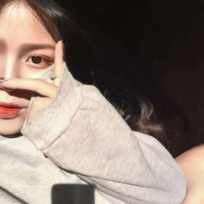 36张高清可爱真人女生网图头像 快收藏用起来