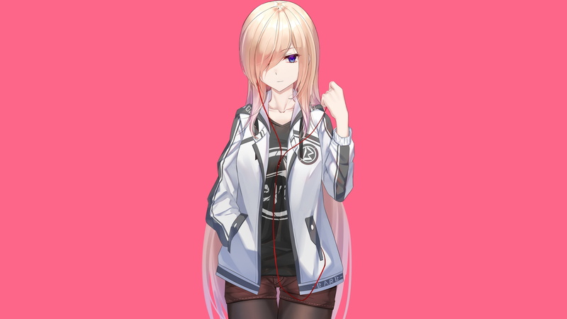 二次元金发少女壁纸合集