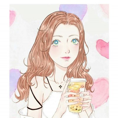 超火的女生手绘头像合集！32张高清好看的都在这