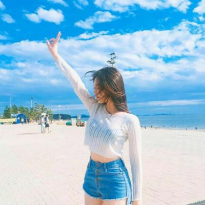 蓝色系小清新女生QQ头像合集！16张高清图直接存