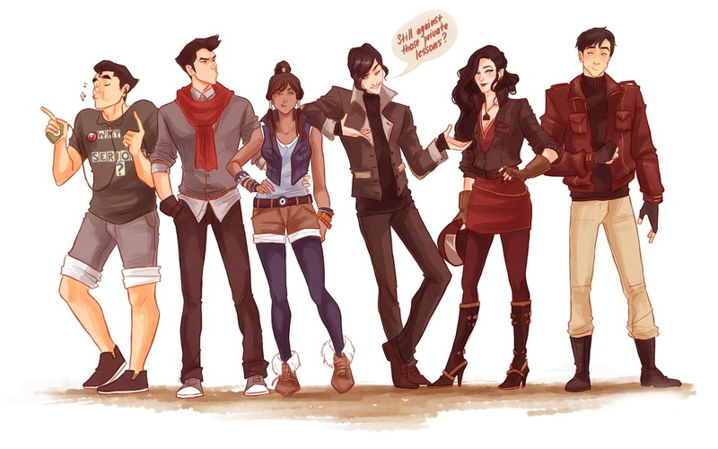 《降世神通：科拉传奇》1080P高清壁纸合集 佐藤麻美等角色登场