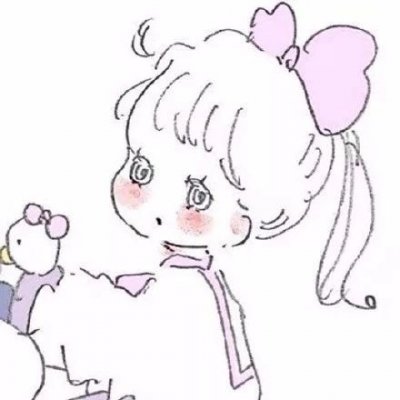超萌卡通小女孩头像合集 10张高清可爱女生头像