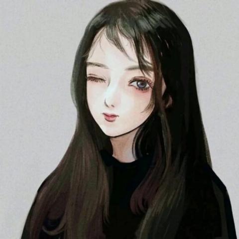 24张高清手绘款！超酷动漫女生头像合集