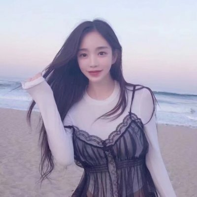女生海边吹风头像合集 24张高清唯美度假风女生头像