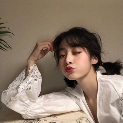 32张高清治愈女生头像！每一张都笑得超元气