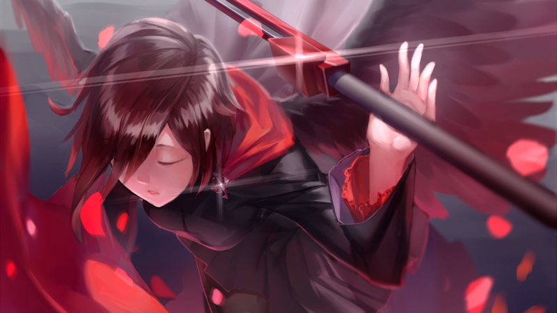 RWBY系列露比·罗丝高清壁纸合集