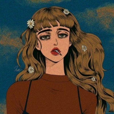 11张高清好看的复古动漫女生头像合集