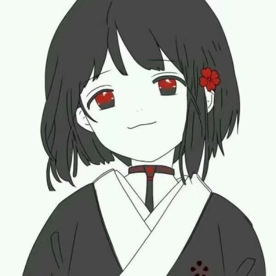 18张高清好看的个性黑暗系动漫女生头像