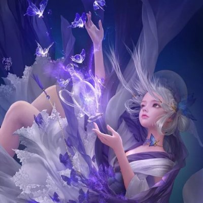 25张唯美古风动漫女头 这款“何处繁华笙歌”头像太绝了