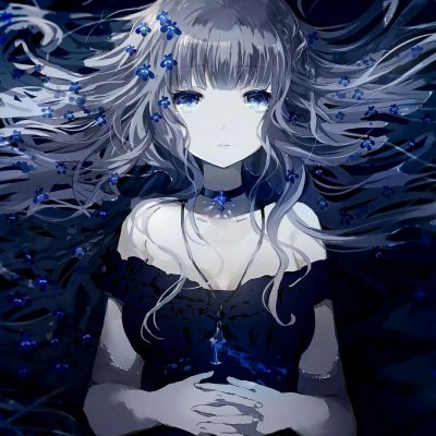 暗黑系二次元病态女生头像 21张高清恐怖风格图合集