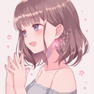 22张高清可爱呆萌女生动漫头像 软乎乎的少女感直接拉满