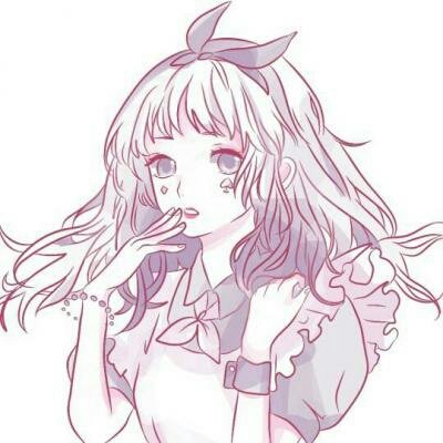 9张清新软萌手绘女生头像 淡雅治愈感拉满