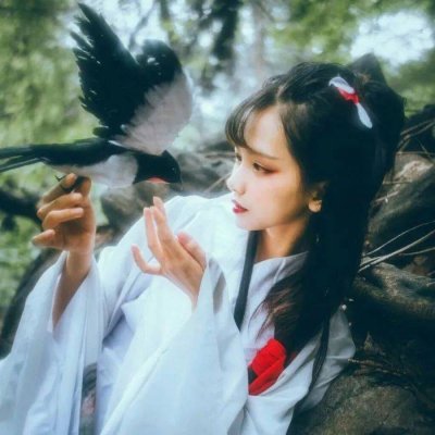 33张高清小清新真人古风女生头像合集