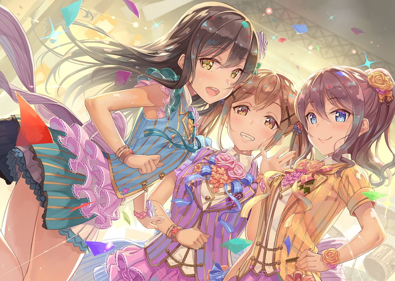 《邦邦》少女乐团成员壁纸 市谷有咲山吹沙绫等高清图