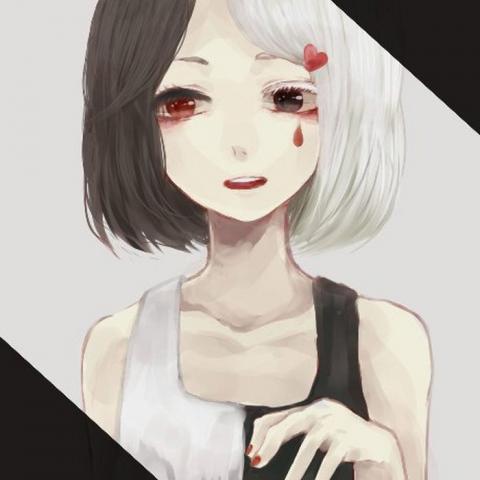 12张暗黑丧系诡异女生动漫头像 高清氛围感拉满