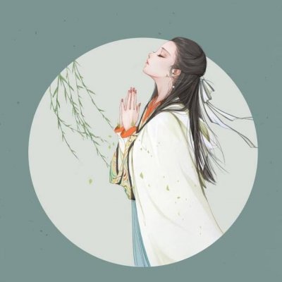 9张超绝古风女生手绘头像 高清氛围感拉满