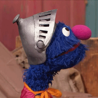 芝麻街葛罗弗动图表情包合集