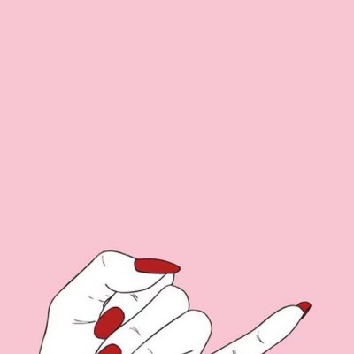 手控党集合！15张粉色系动漫手绘头像高清图