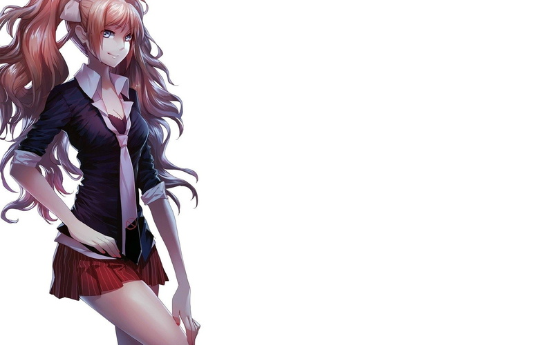 江之岛盾子双马尾壁纸合集