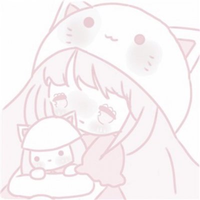 35张粉色系二次元软妹头像 可爱卡通小仙女头像合集