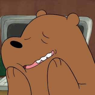 咱们裸熊We Bare Bears动图合集