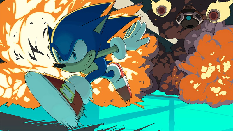 索尼克相关游戏艺术壁纸大盘点