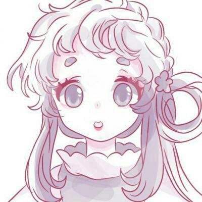 9张清新软萌手绘女生头像 淡雅治愈感拉满