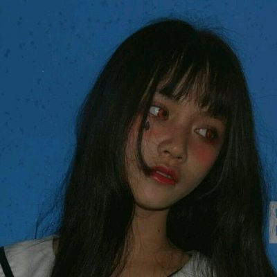 34张高清蓝色系小清新少女头像 氛围感拉满的女生头像合集