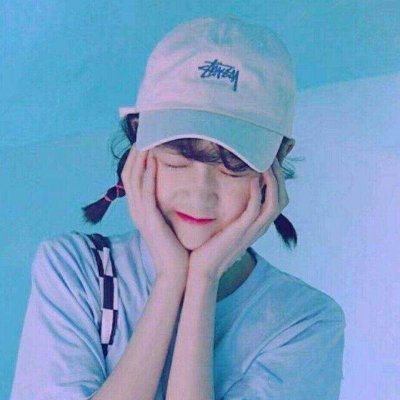 女生蓝色系霸气QQ头像！10张高清蓝色光影女头合集