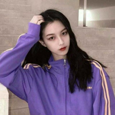 16张高清紫色系清纯女生头像 氛围感拉满