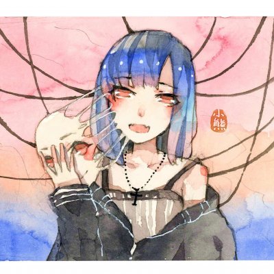 10张超绝水彩女生头像！高清手绘质感直接戳中审美点