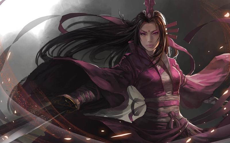 绝美二次元女性角色壁纸合集