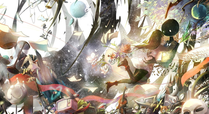 超吸睛！Pixiv幻想曲联动Deemo等二次元插画壁纸合集