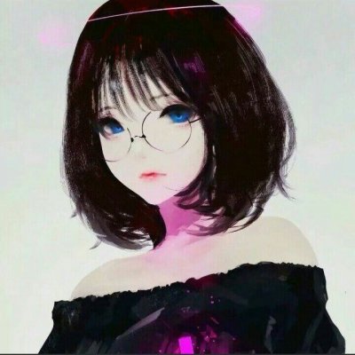 21张高清暗黑系二次元女生头像 氛围感拉满