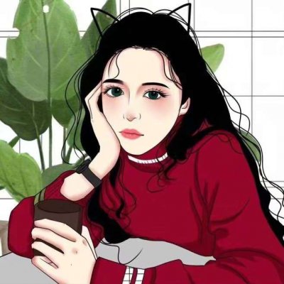 5张超好看的韩系手绘女生头像合集