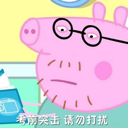 给要考试的学生党整理的专属表情包合集