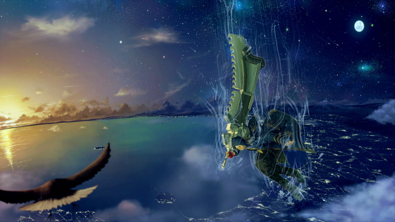 720P高清壁纸分享！噬神者主角索玛·希克扎尔和天空主题壁纸