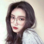19张高清好看的女生戴眼镜微信头像合集
