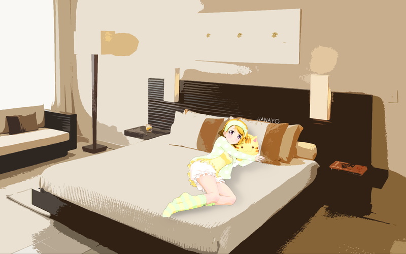 LoveLive!小泉花阳床品4K壁纸分享