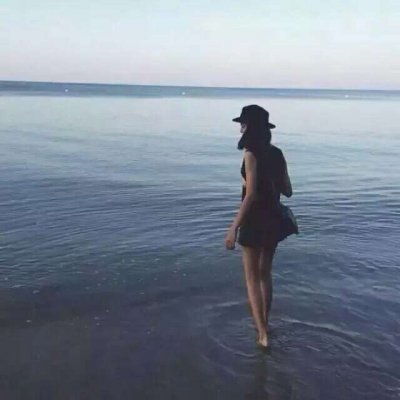 20张高清蓝色小清新女生头像 氛围感拉满