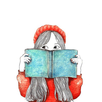 8张高清好看的文艺风女生漫画头像合集