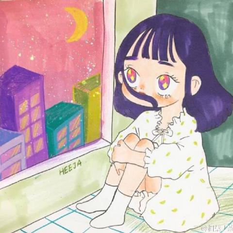 480x480超清动漫女生头像！快手可用的24张漫画女生头像合集