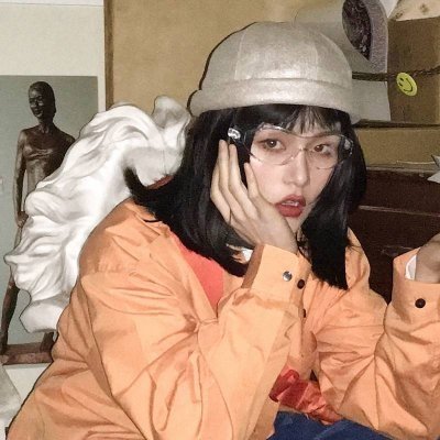 19张高清颓废感非主流女生QQ头像合集