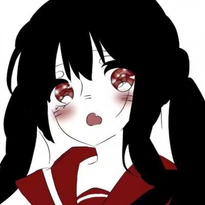 病娇血腥风格动漫女生头像 13张高清素材合集