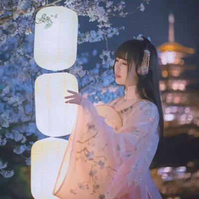 28张古风闺蜜头像！一左一右高清又好看