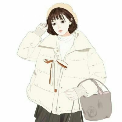 28张简约清新女生手绘头像 高清好看又有个性