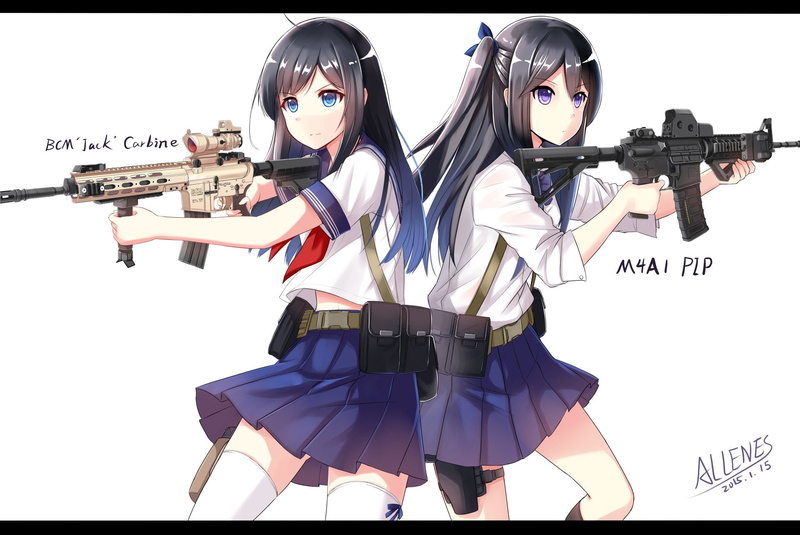 少女前线M4A1同人壁纸 1080P高清分享