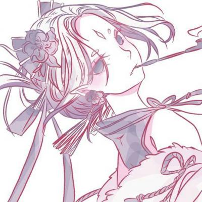 10张超萌女生手绘漫画头像 可爱感拉满